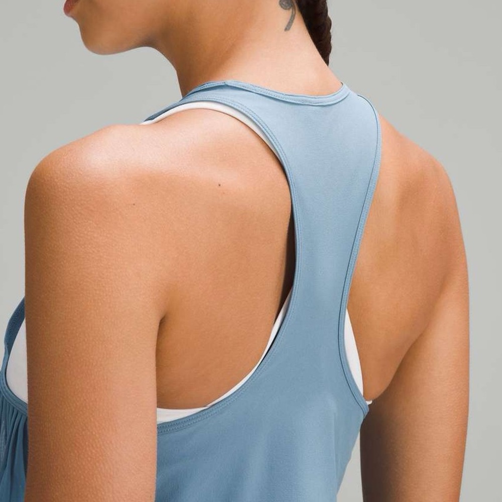 NWOT / Lululemon Side Pleats Tennis Tank Top - Picture 5 of 10